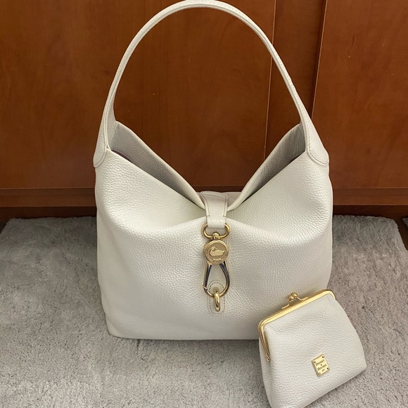 DOONEY AND BOURKE BELVEDERE BAG WITH SMALL WALLET